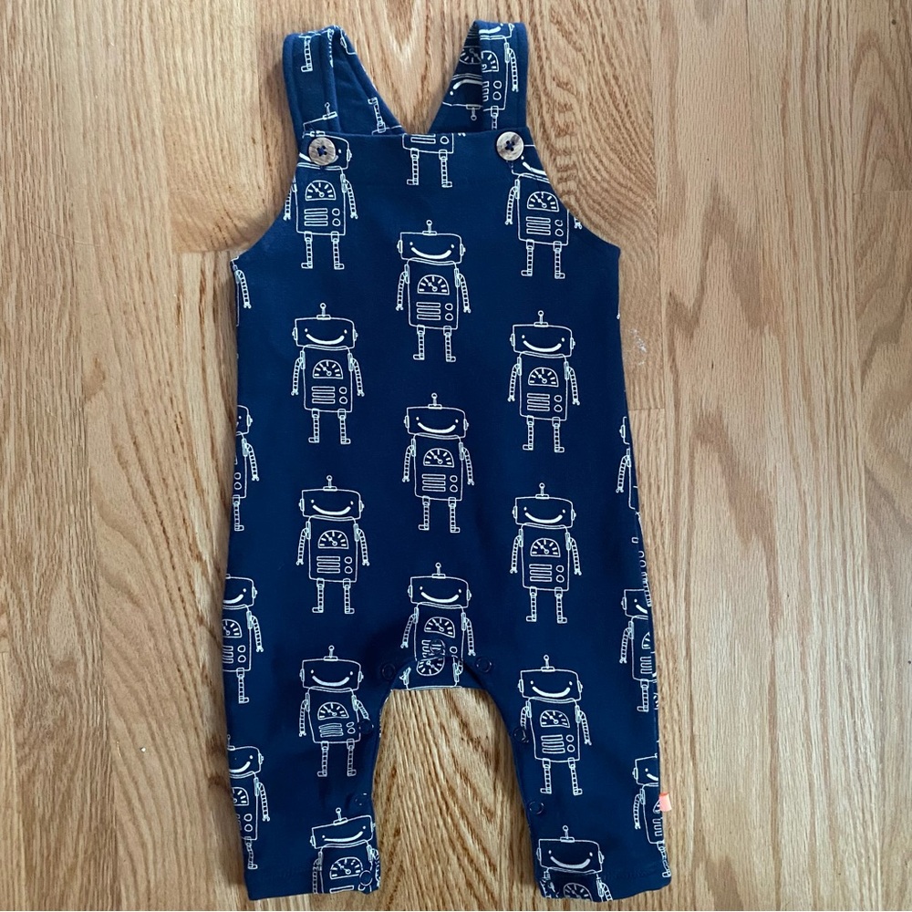Robot Print Overalls
